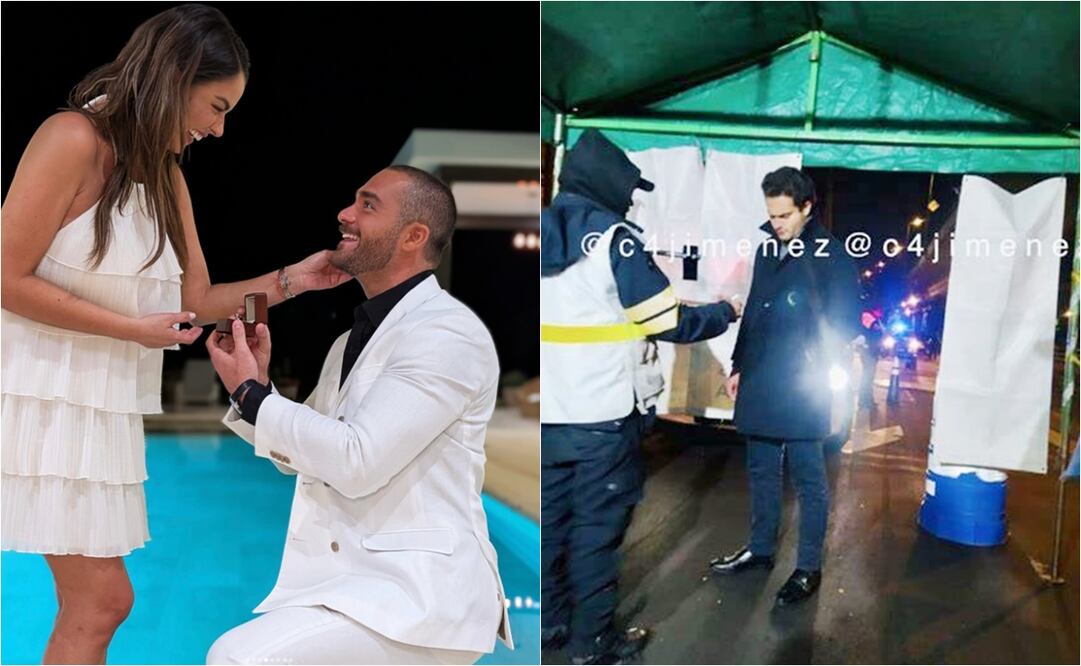 Los actores Carlos Said y Claudia Martin se comprometieron, luego de sostener un noviazgo de cinco meses. 
Fotos: Instagram