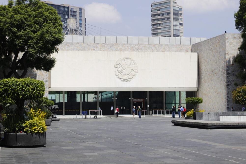 Fachada del Museo Nacional de Antropología e Historia.
Foto: EL UNIVERSAL / Fernanda Zamora