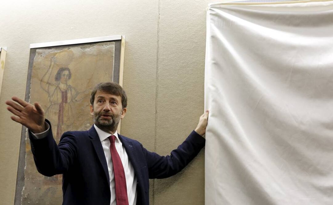 Esta "primera medida extraordinaria" tendrá como objetivo financiar "el patrimonio cultural dañado por el sismo", expresó Franceschini. FOTO: Alessandro Bianchi/Reuters