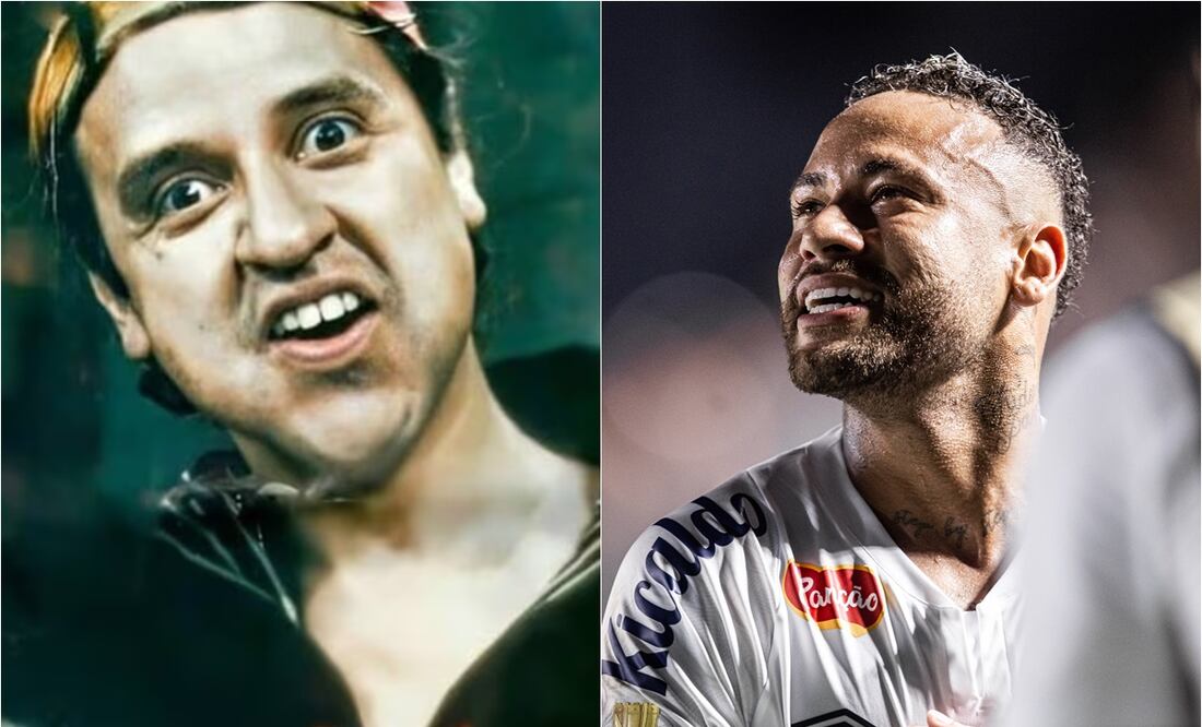FOTO: ESPECIAL - Neymar realiza homenaje al Chavo del 8; hace imitación de Kiko