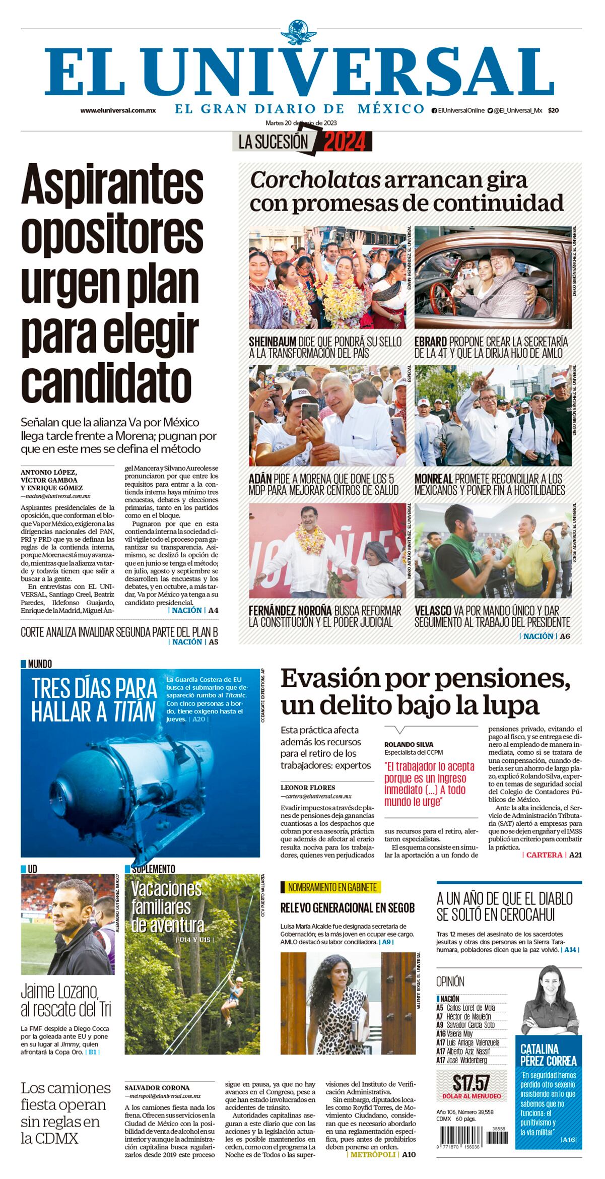 Portada impresa