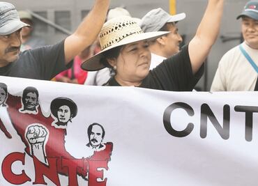 CNTE inicia paro de 72 horas en el marco del Día del Trabajo