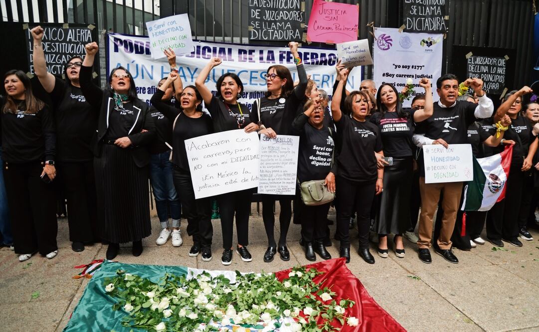 Hasta el pasado 31 de octubre, 820 juzgadores declinaron participar en el proceso de elección popular para el próximo año. Foto: Archivo | El Universal