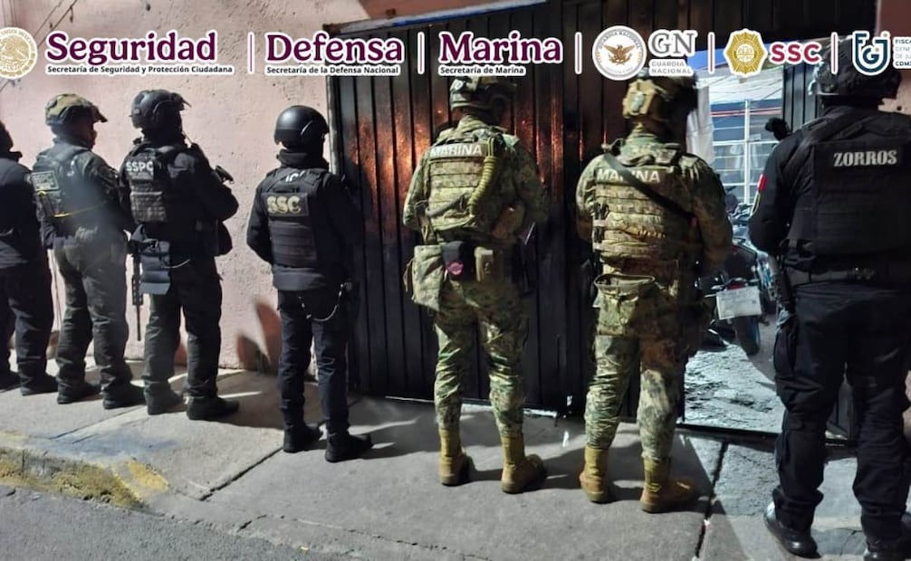 Detienen a cinco presuntos integrantes de “Los Kena” en la alcaldía Coyoacán; aseguran drogas y catean inmuebles
Foto: Especial.