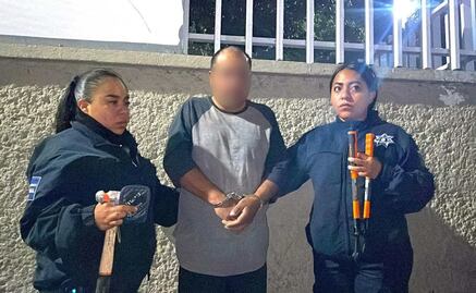 Detienen a hombre cuando intentaba robar dinero en efectivo en un Monte de Piedad de Ecatepec