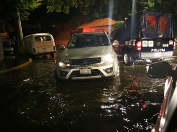 Lluvia del lunes, una de las seis más intensas en los últimos 17 años