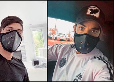 ¿Cuánto cuesta el cubrebocas Louis Vuitton que usan Pizarro y Pulido?