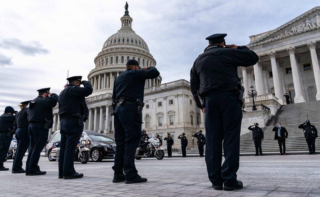 La Policía del Capitolio, encargada de la seguridad en la zona, indicó que tiene previsto aumentar sus efectivos porque se espera que haya "un gran número de manifestantes". Foto: AFP
