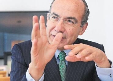 Estaré en favor de la justicia y la ley, dice Calderón sobre detención de García Luna