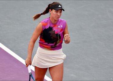 Jessica Pegula primera clasificada a la final del Guadalajara Open