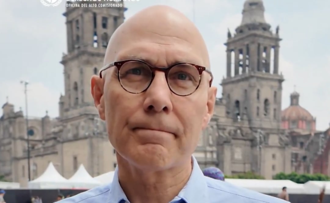 Alto Comisionado de las Naciones Unidas para los Derechos Humanos, Volker Türk (19/04/2026). Foto: X @ONUDHmexico