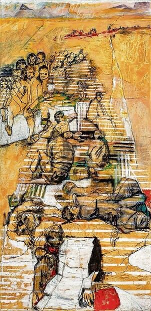 La artista retrata a quienes deben enfrentar diversos desafíos en busca del Sueño americano. (10/03/2025) Foto: Especial