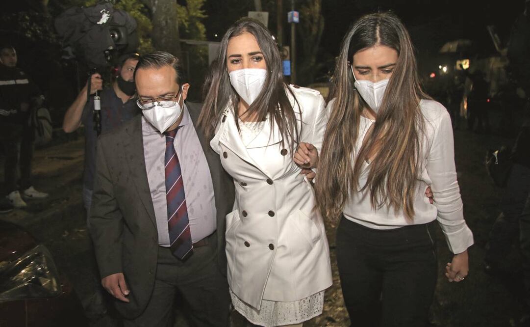 Familiares y abogados de Rosario Robles se mostraron desilusionados por lo que consideran una injusticia. Foto: Carlos Mejía/ EL UNIVERSAL.