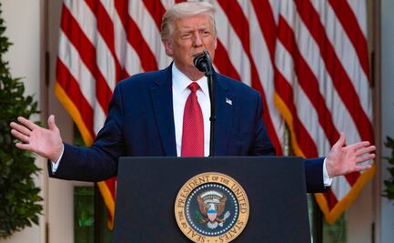 Muro evitó que viniera gente de zonas intensamente infectadas de México: Trump