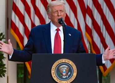 Muro evitó que viniera gente de zonas intensamente infectadas de México: Trump