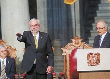 Graue pide unión en UNAM contra violencia