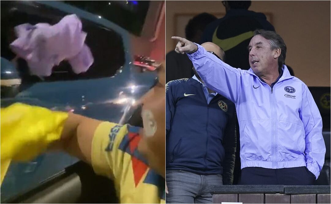 Emilio Azcárraga regaló su chamarra. VIDEO: CAPTURA DE VIDEO