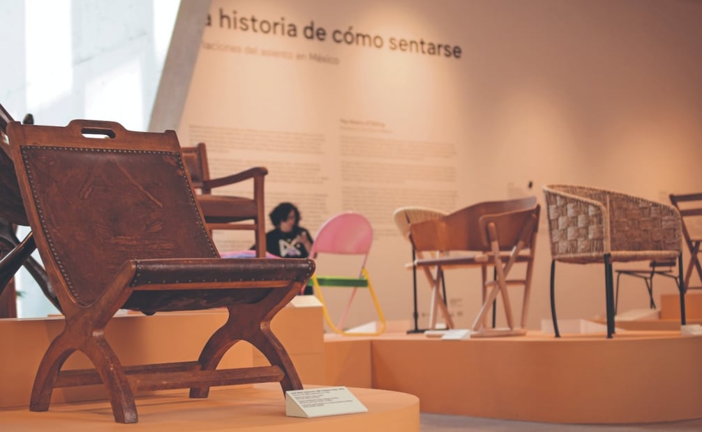 Los boutaques están representados en la exposición con los diseños de Josef Albers. Foto: Santiago Cadena El Universal