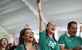 Sheinbaum felicita a la Selección Mexicana tras su triunfo en el partido inaugural del Mundial; gana 2-0 a Sudáfrica