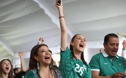 Sheinbaum felicita a la Selección Mexicana tras su triunfo en el partido inaugural del Mundial; gana 2-0 a Sudáfrica