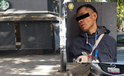 Detienen a otra persona en situación de calle que provocó daños en Starbucks de la Condesa; es la misma sucursal atacada esta semana