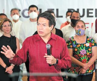 Mario Delgado pide dejar jaloneos fuera del partido