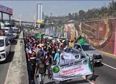 Caravana de la UNTA colapsa accesos a CDMX; exigen apoyo al campo mexicano