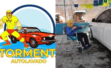 Fray Tormenta abre un autolavado para costear sus problemas de salud