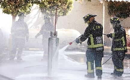 Bomberos de CDMX cubren al día 140 servicios por fugas de gas