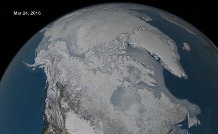 Niveles de hielo en el Ártico llegan a un bajo histórico