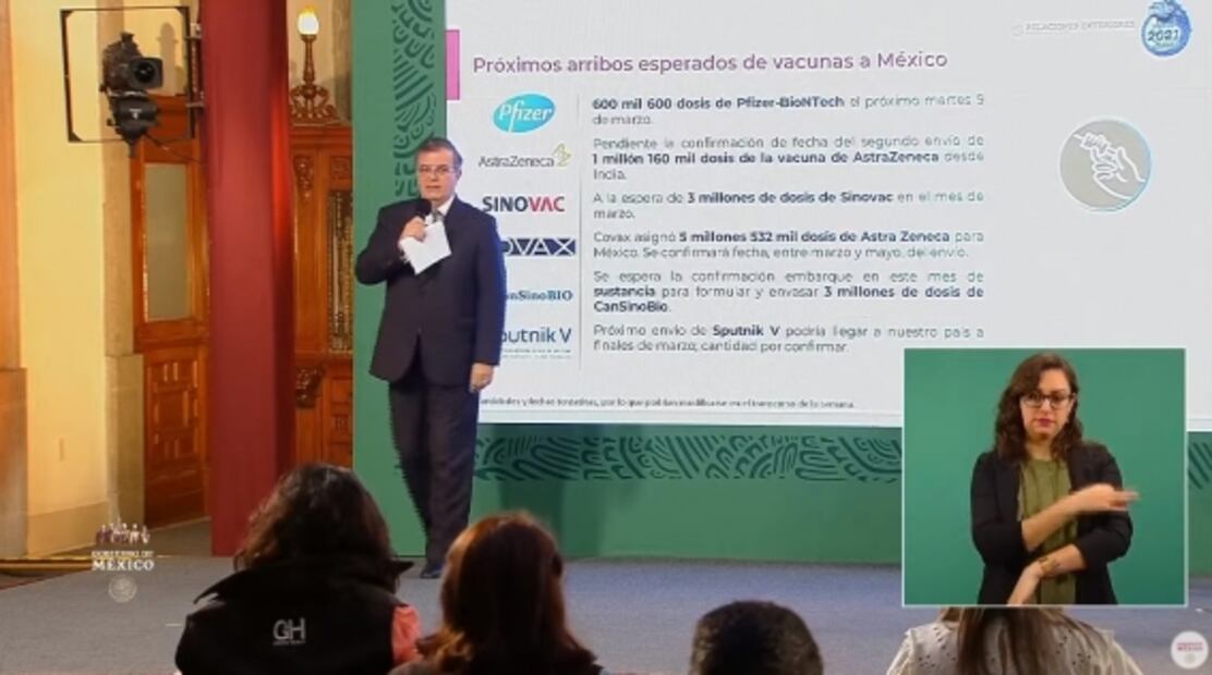 La mañanera de AMLO, 2 de marzo, minuto a minuto