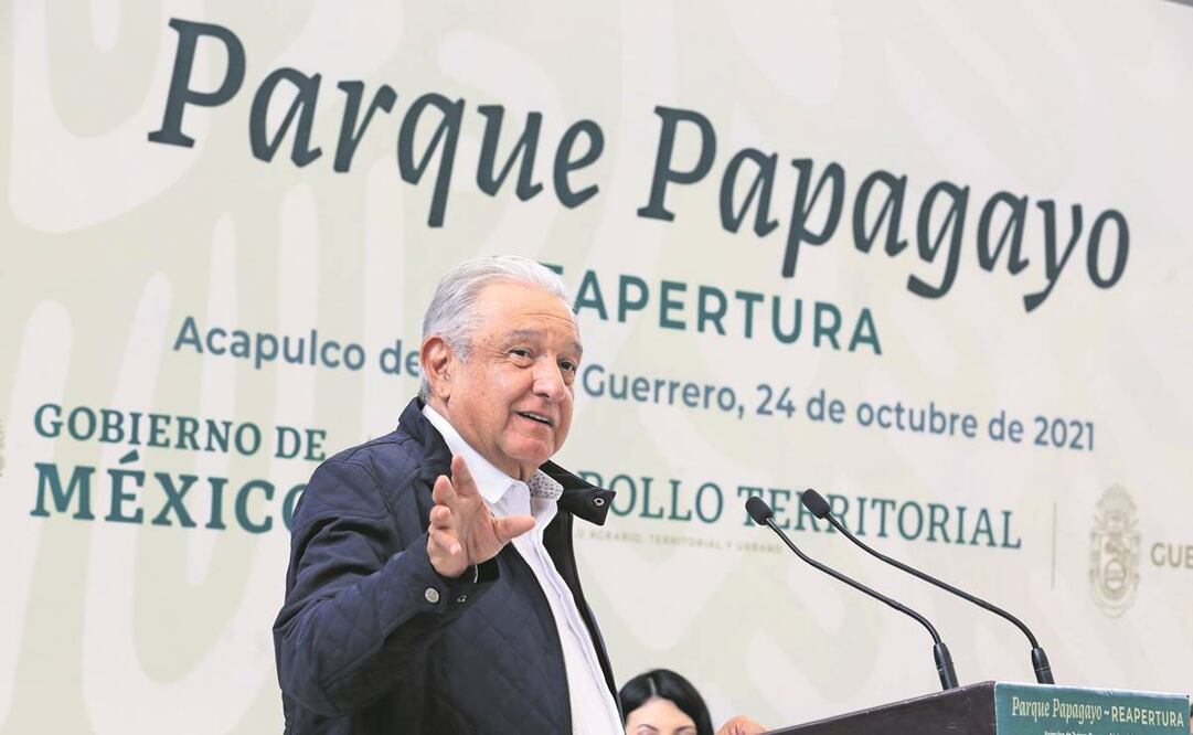 El presidente López Obrador dijo que hay información distorsionada sobre la Montaña de Guerrero. Foto: Especial.