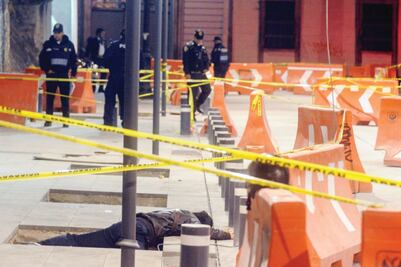 Encuentran cadáver de un hombre en calles del centro