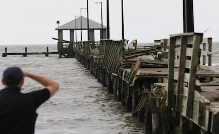 Huracán "Nate" pasa por EU sin causar daños