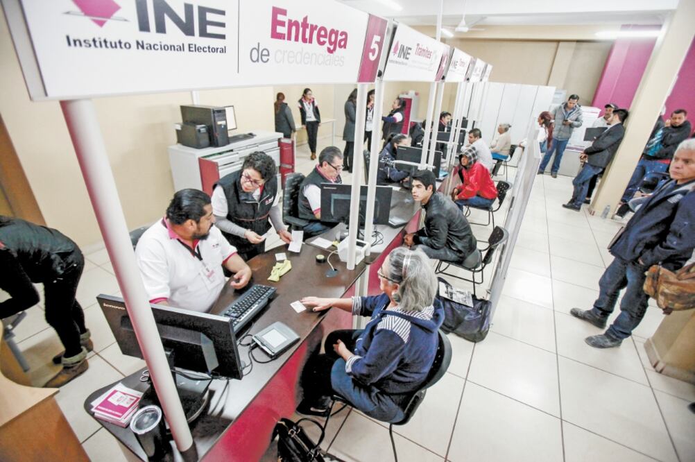 Toda la información captada por la app será eliminada del dispositivo y sólo la tendrán el INE, el Registro Federal de Electores (RFE) y los partidos. / ARCHIVO EL UNIVERSAL