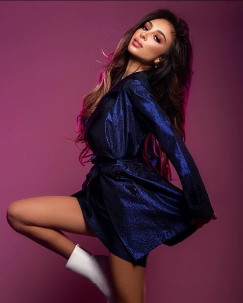 La hija de Marco Antonio Solís muestra su belleza y amor por la moda en Instagram