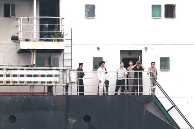 Buque norcoreano encallado en Veracruz será destruido