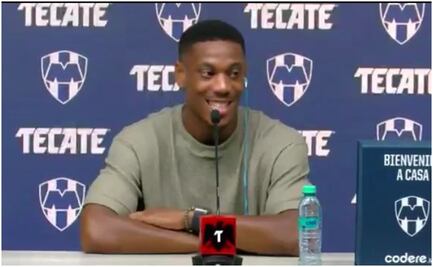 Así reaccionó Anthony Martial al escuchar la alerta del simulacro nacional en su presentación con Rayados de Monterrey