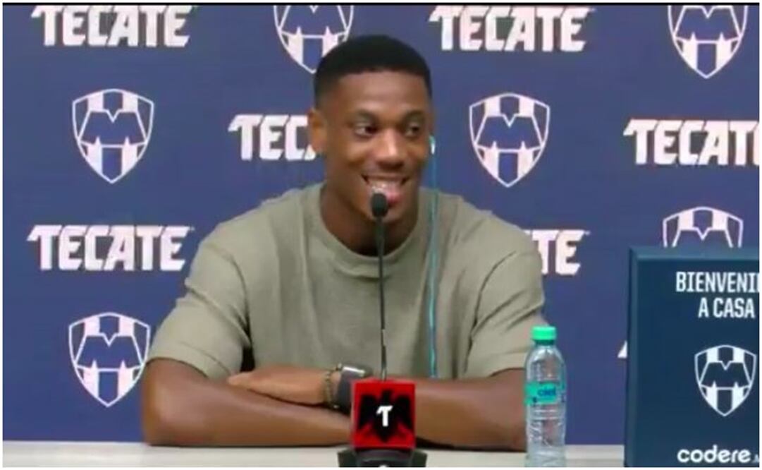 La reacción de Anthony Martial a la alerta sísmica / Foto: Capturas