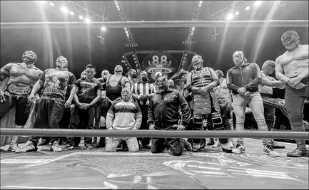 Rinden homenaje a Raziel en la Arena México