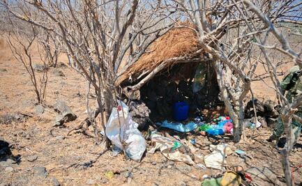 GN localiza en Michoacán dos campamentos clandestinos; hallan material bélico y equipo táctico