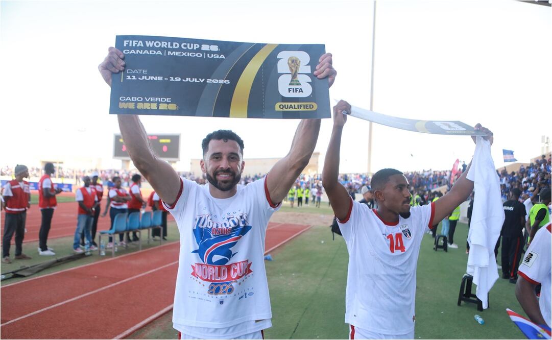 FOTO: @FIFAcom - Cabo Verde hace historia y logra su pase a la Copa Mundial de 2026