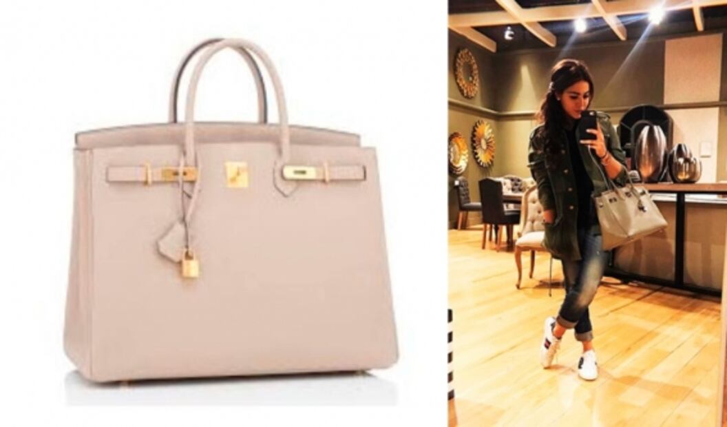 Esto cuesta la costosa colección de bolsos de Danna Paola