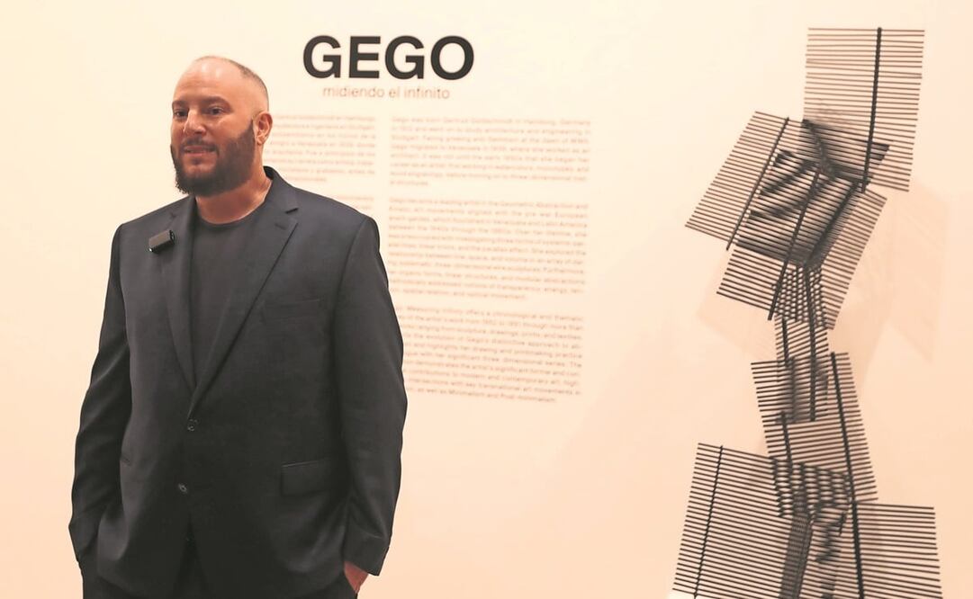 Pablo León de la Barra, curador de arte latinoamericano del Guggenheim de Nueva York, curó la retrospectiva de Gego.