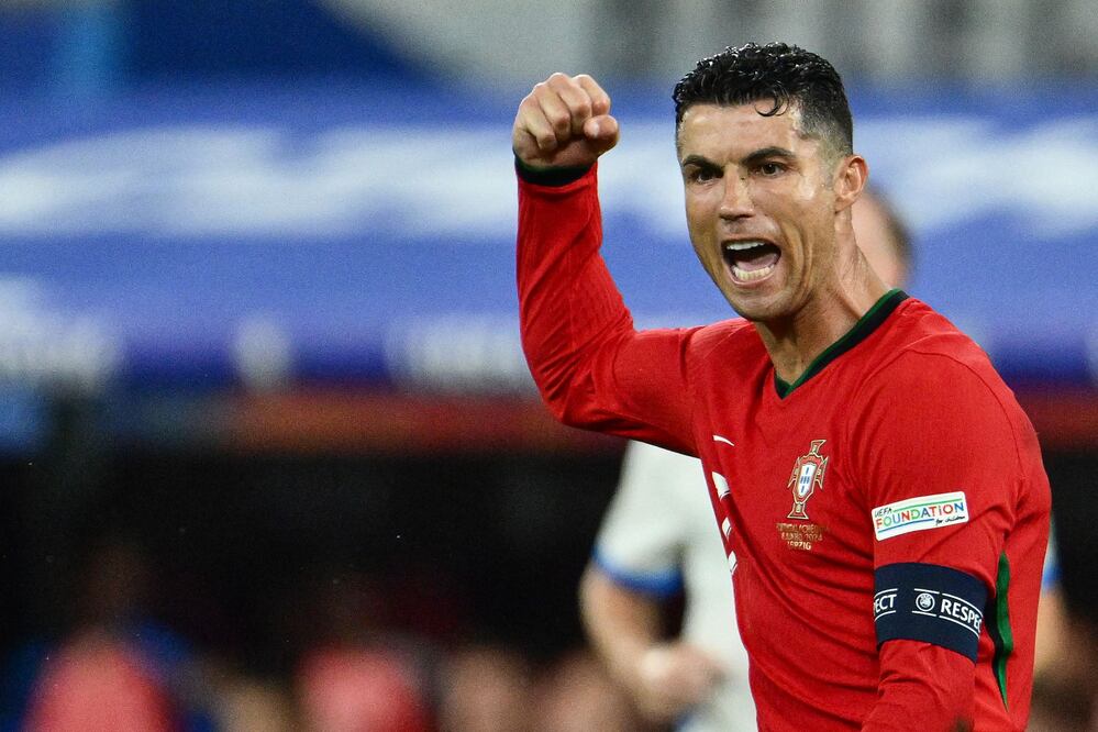 Cristiano Ronaldo en la Eurocopa - Foto: AFP