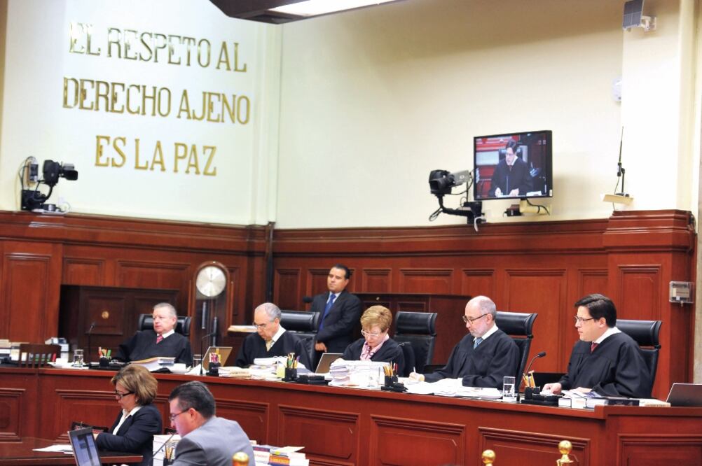 os ministros consideran que intervenir las cuentas de los sospechosos vulnera la garantía de audiencia y de defensa (ARCHIVO EL UNIVERSAL)