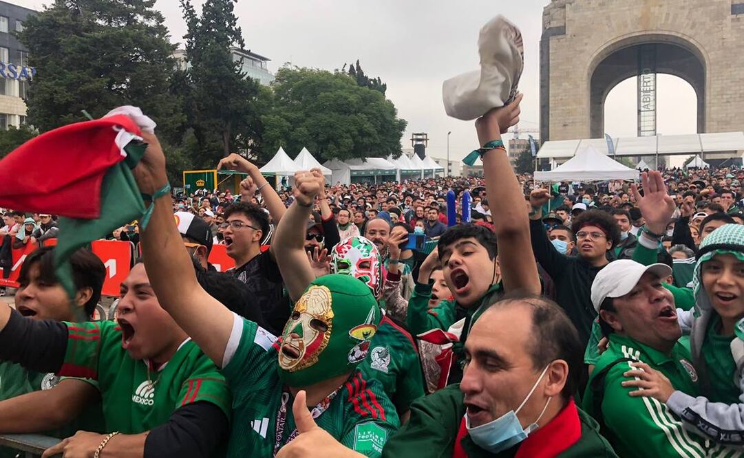 Así se vio el Monumento a la Revolución. Foto: Diego Simón/ EL UNIVERSAL