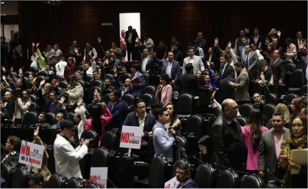 Discuten en Diputados "supremacía constitucional". 30 de octubre del 2024. Foto: Carlos Mejía/EL UNIVERSAL