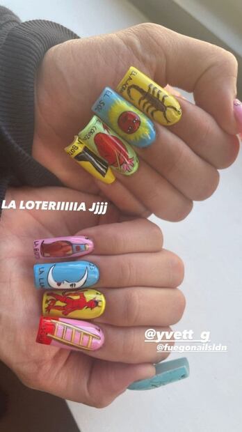 El mani más original lo tiene Rosalía y lo presumió en Instagram