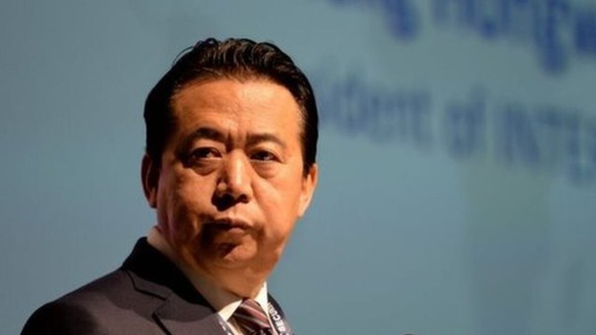 AFP La familia de Meng Hongwei no tiene noticias de su paradero desde el pasado 29 de septiembre.
